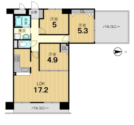 ���s�{���s�s�E���搼�@���c�� 23-3�̒��Ã}���V�����̊Ԏ��}