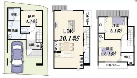 ���s�{���s�s�E����~�Ãt�P�m�쒬�̐V�z��ˌ��Ẳ摜