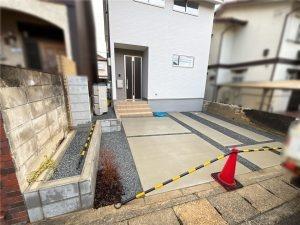 ���s�{���s�s��������`�����̐V�z��ˌ��Ă̑O�ʓ��H�܂ތ��n�ʐ^