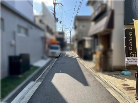 ���s�{���s�s��攪�������̒��È�ˌ��Ă̑O�ʓ��H�܂ތ��n�ʐ^