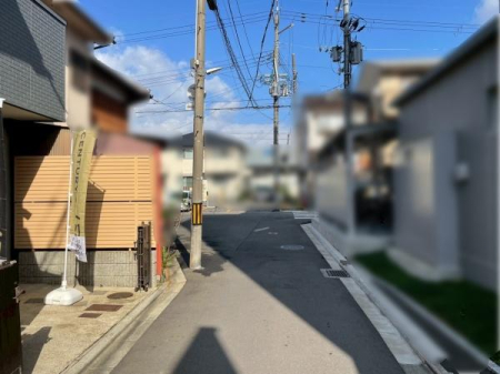 ���s�{���s�s��攪�������̒��È�ˌ��Ă̑O�ʓ��H�܂ތ��n�ʐ^