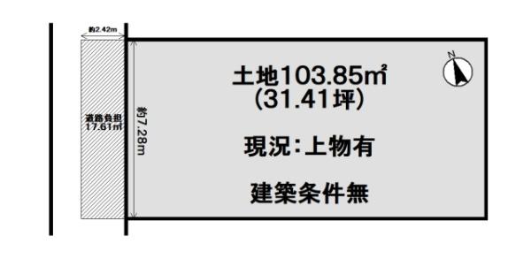 ���s�{���s�s������[�����c���̓y�n�̊Ԏ��}