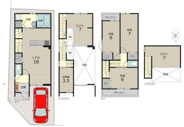 ���s�{���s�s��攪����c���̓y�n�̊Ԏ��}