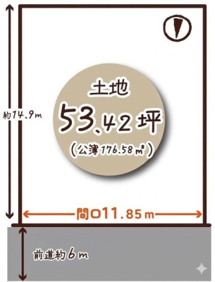 ���s�{���s�s������匴�쐼�|�̗���1���ڂ̓y�n�̊Ԏ��}