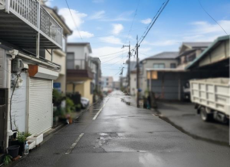 ���s�{���s�s��擌���쏼�m�ؒ��̒��È�ˌ��Ă̑O�ʓ��H�܂ތ��n�ʐ^