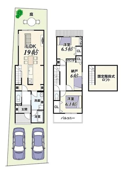 ���s�{���s�s�E���搼���ɓ��ߎ蒬�̓y�n�̊Ԏ��}