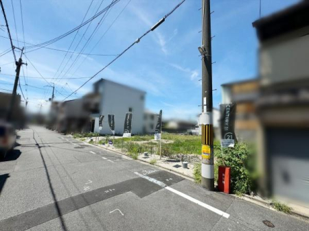 ���s�{���s�s��擂���ԋ����̐V�z��ˌ��Ă̑O�ʓ��H�܂ތ��n�ʐ^