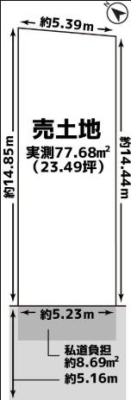 ���s�{���s�s�E���摾�`���䐼�����̓y�n�̊Ԏ��}