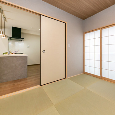 リラックスできる寝室